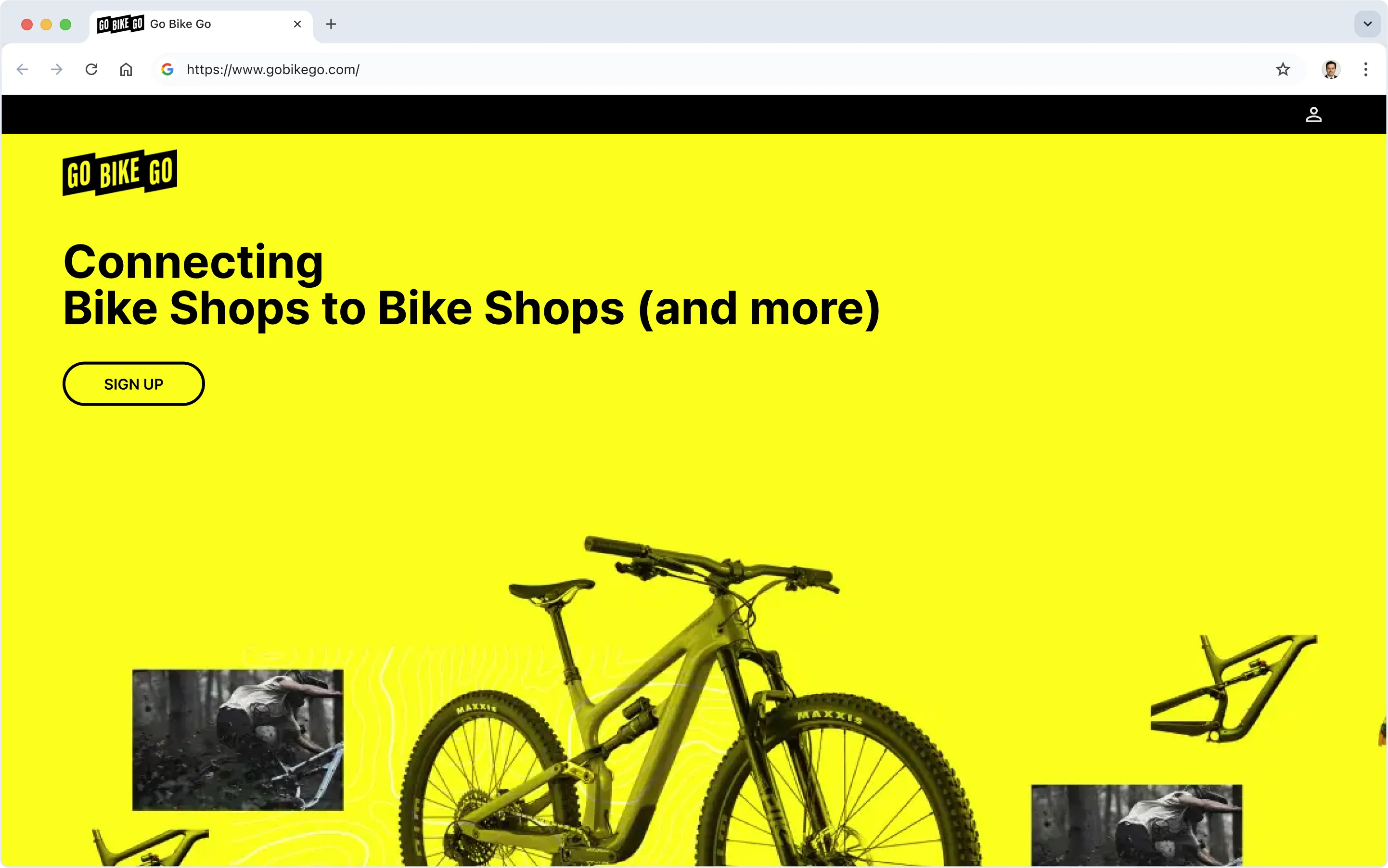 Go Bike Go website