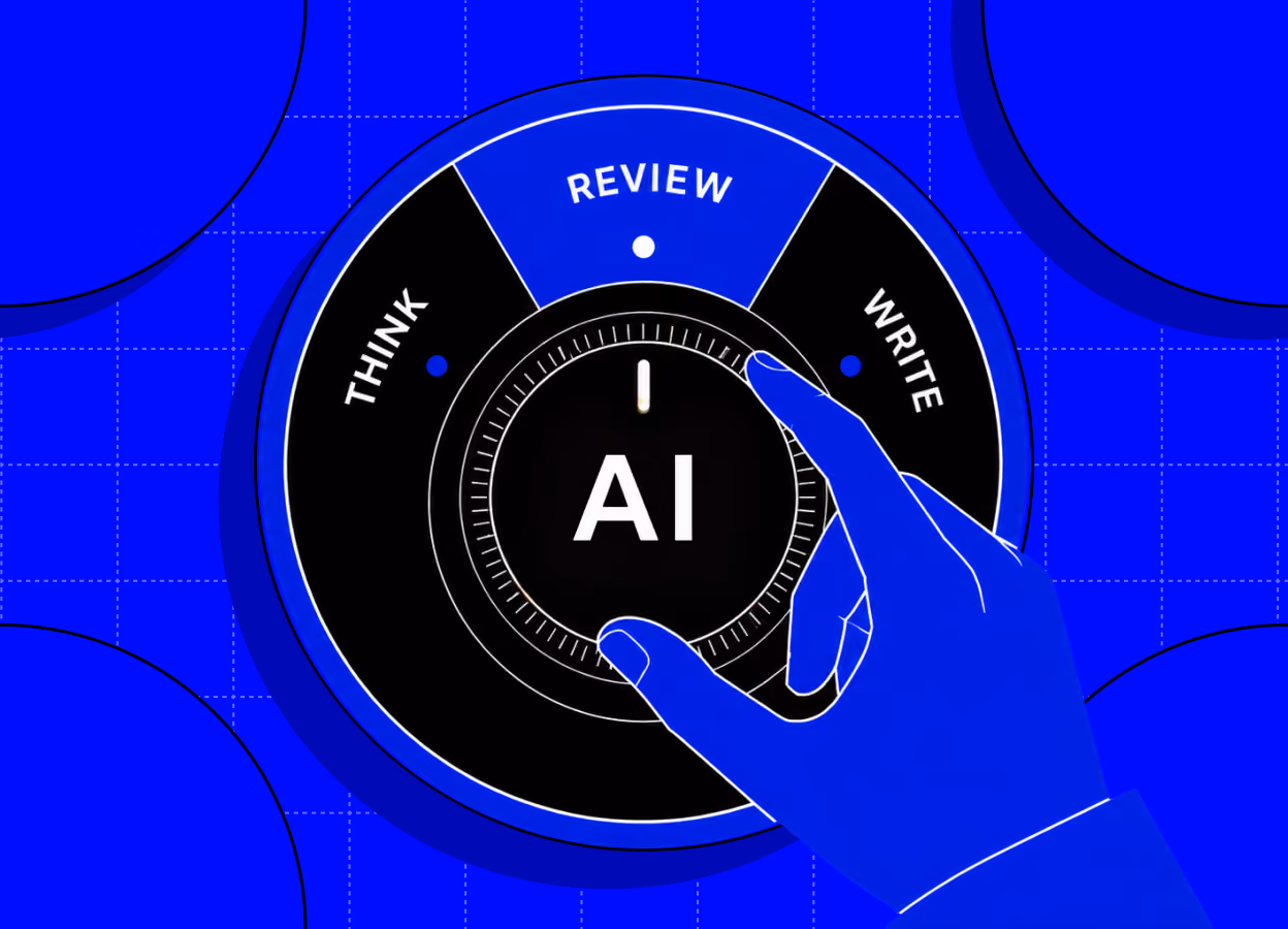 An infographic illustrating the impact of AI on customer experience, highlighting efficiency and satisfaction improvements.