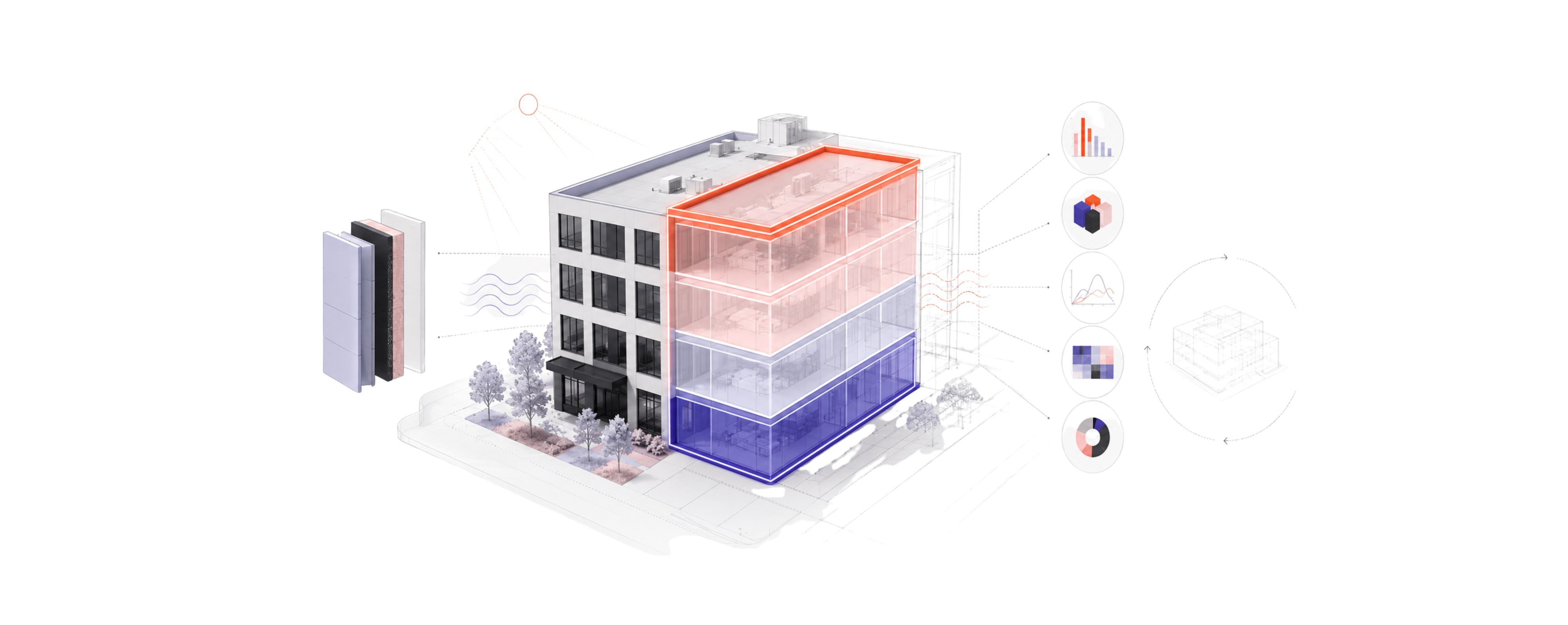 Digitales Gebäudehüllenmodell als Datenbasis für energetische Berechnungen und bauphysikalische Simulationen