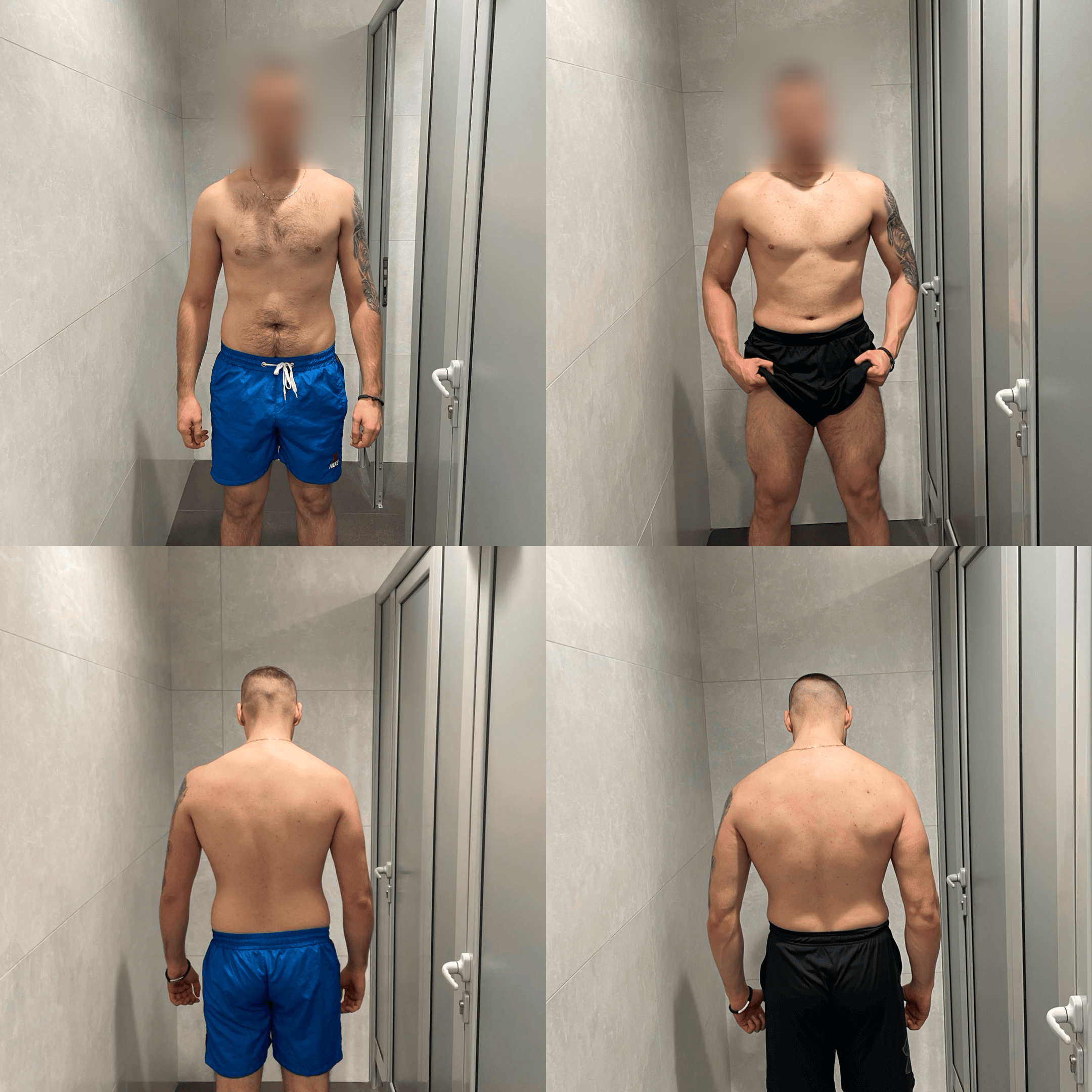 Tjelesna transformacija klijenta