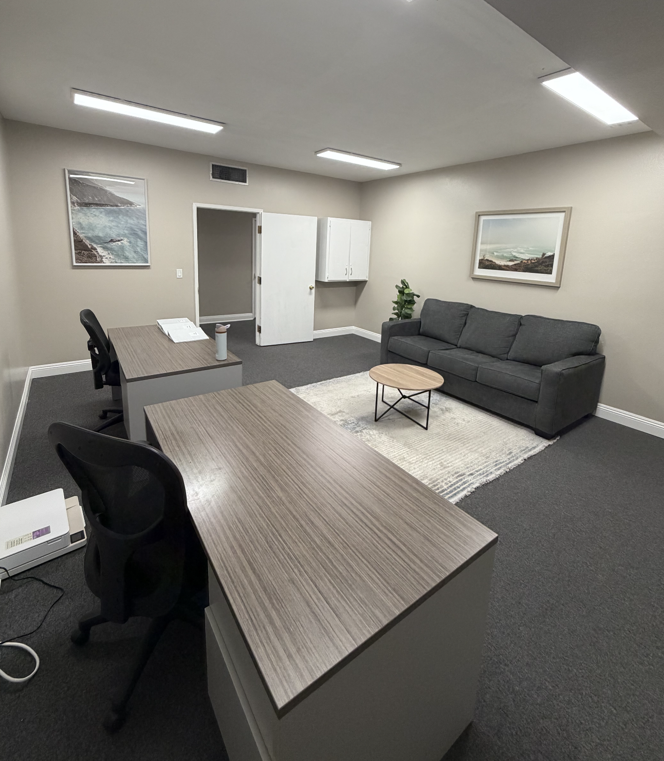 Individual therapy office at Golden Coast Rehab La Mesa
