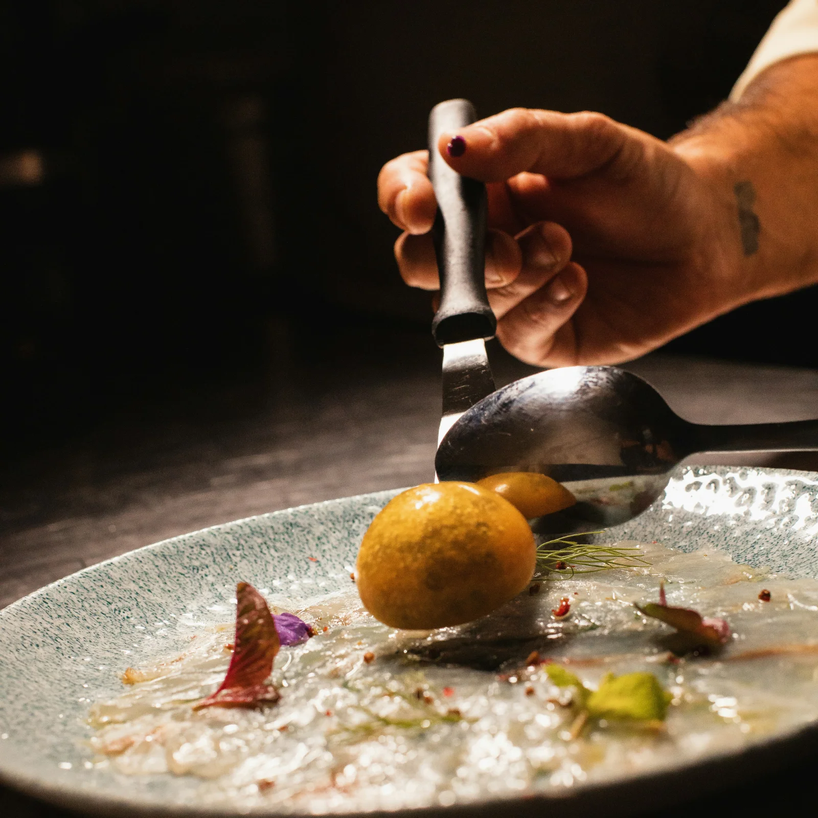 fine dining catering door swannery