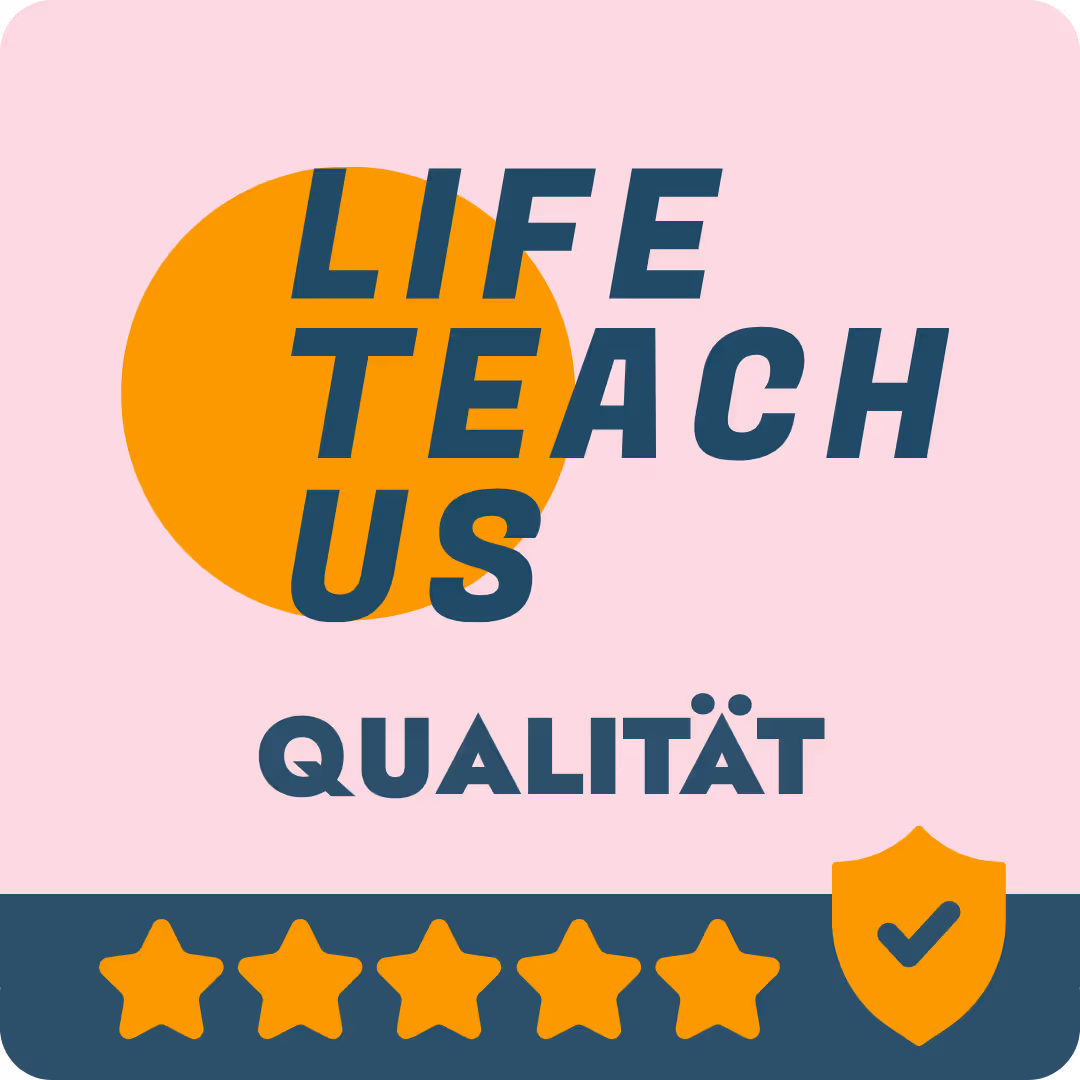Bei LifeTeachUs steht die Sicherheit und Qualität der Bildung im Vordergrund. Wir verstehen die immense Verantwortung, die mit der Vermittlung von Lebenswissen an Minderjährige und Jugendliche einhergeht. 