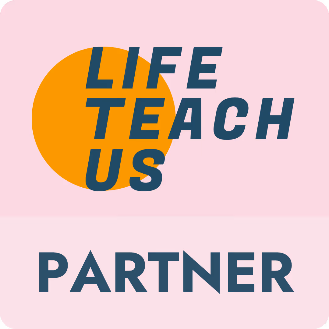 LifeTeachUs Bildungspartner Siegel