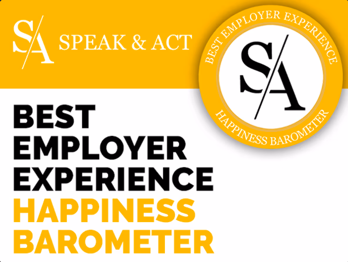 best employer experience hapiness barometer