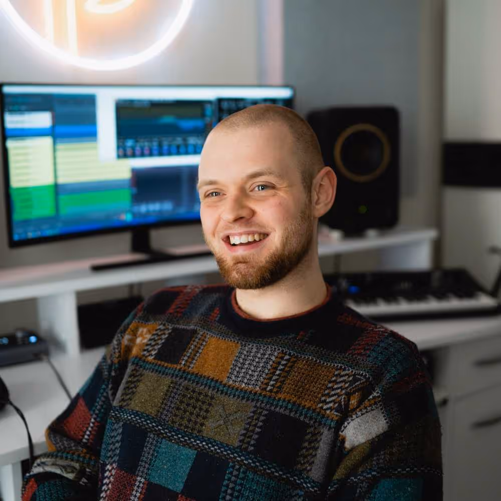 portrait shot of dominik