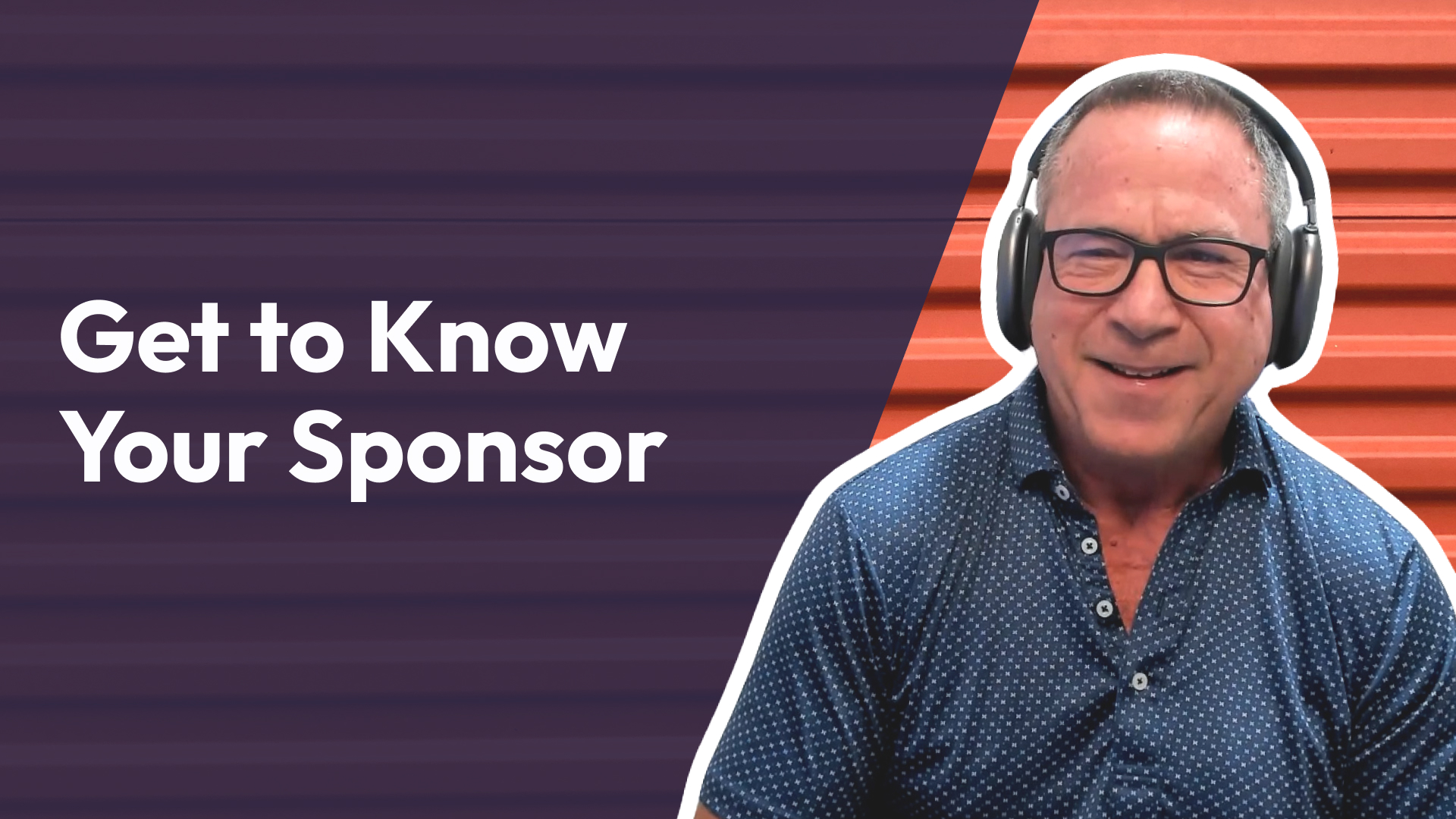 Get to Know Your Sponsor