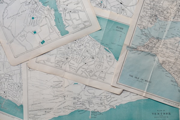 Maps used to define a hyperlocal trade area.
