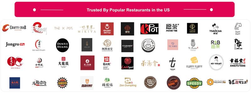 Chowbus POS Corporated restaurant list