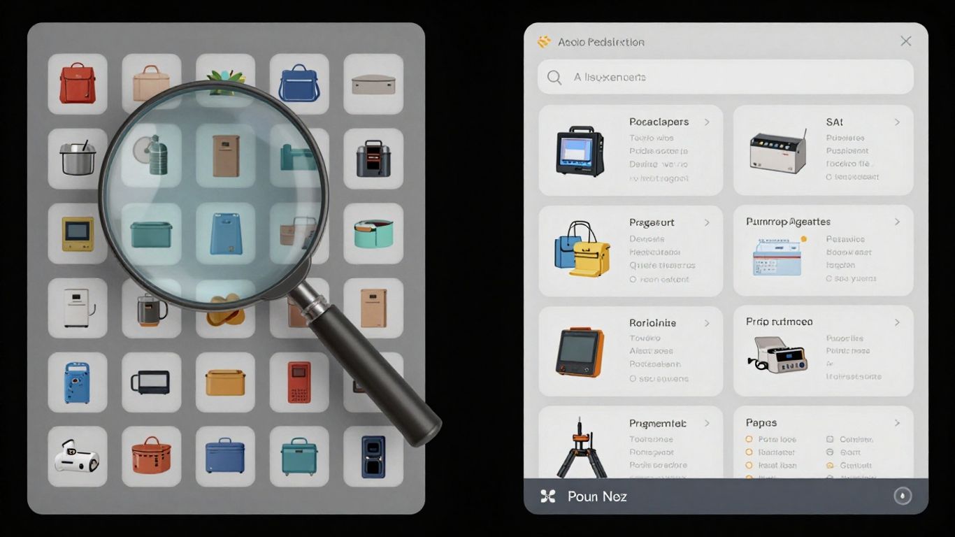 Product search vs. product data interfaces comparison