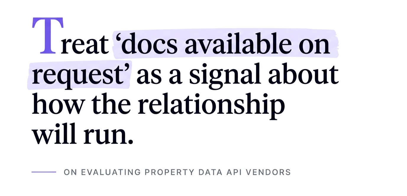 best property data api platforms u.s. real estate