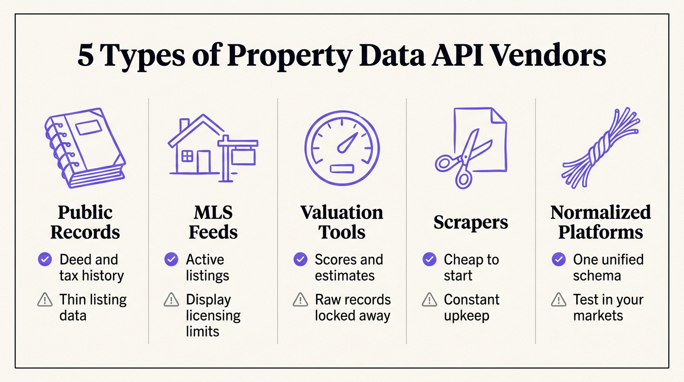 best property data api platforms u.s. real estate