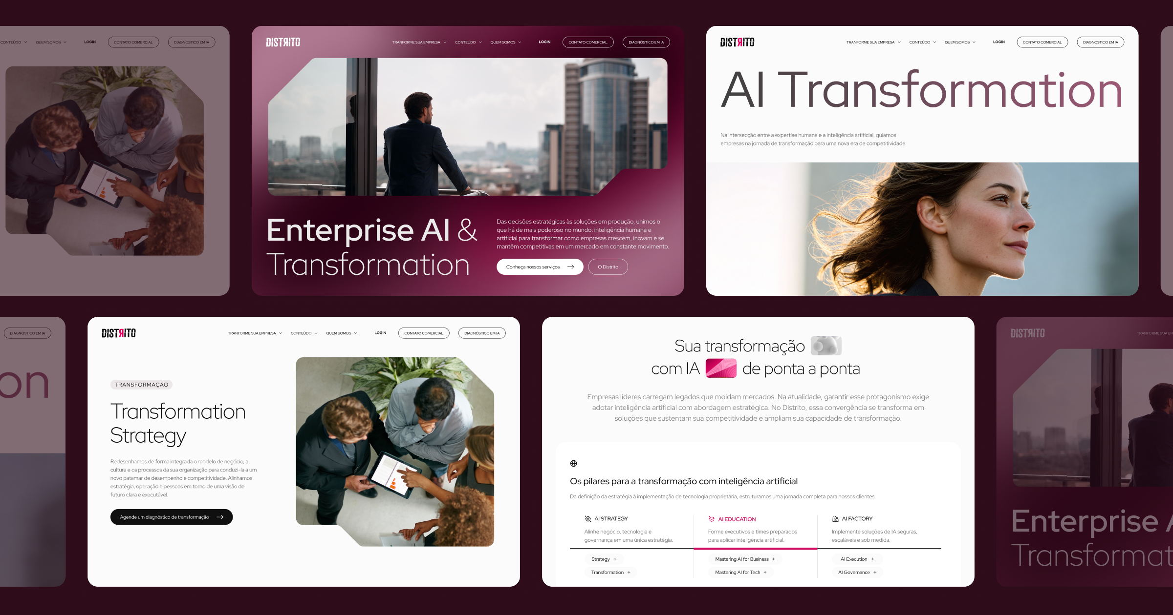 Distrito: Enterprise AI de Ponta a Ponta