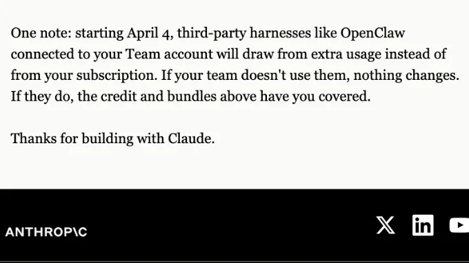 Anthropic bloqueia ferramentas de terceiros no Claude: o que muda para quem usa IA no trabalho
