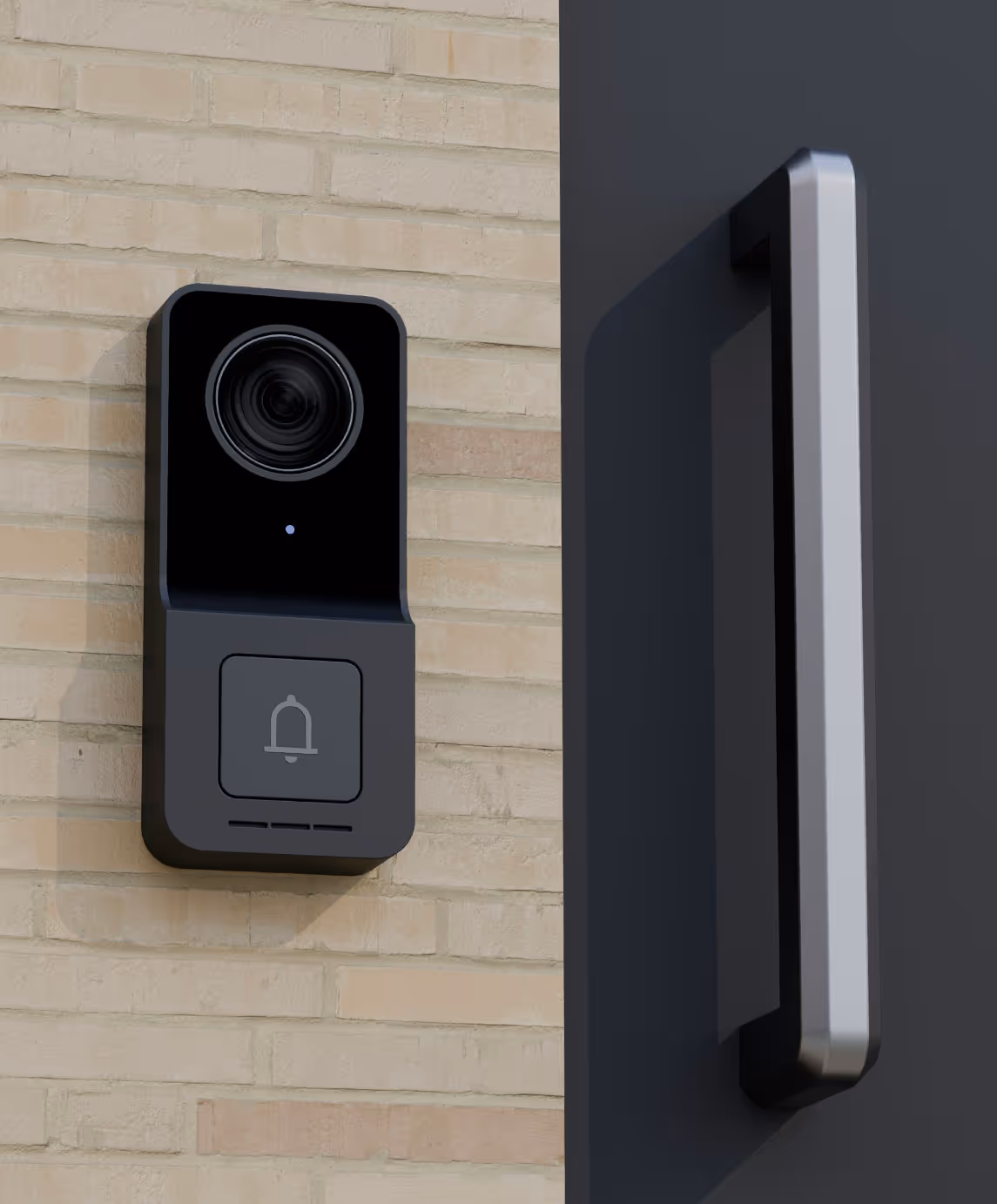 Interface ou composants de système de sécurité intelligent au sein d'un chalet moderne, mettant l'accent sur la sécurité de la maison.