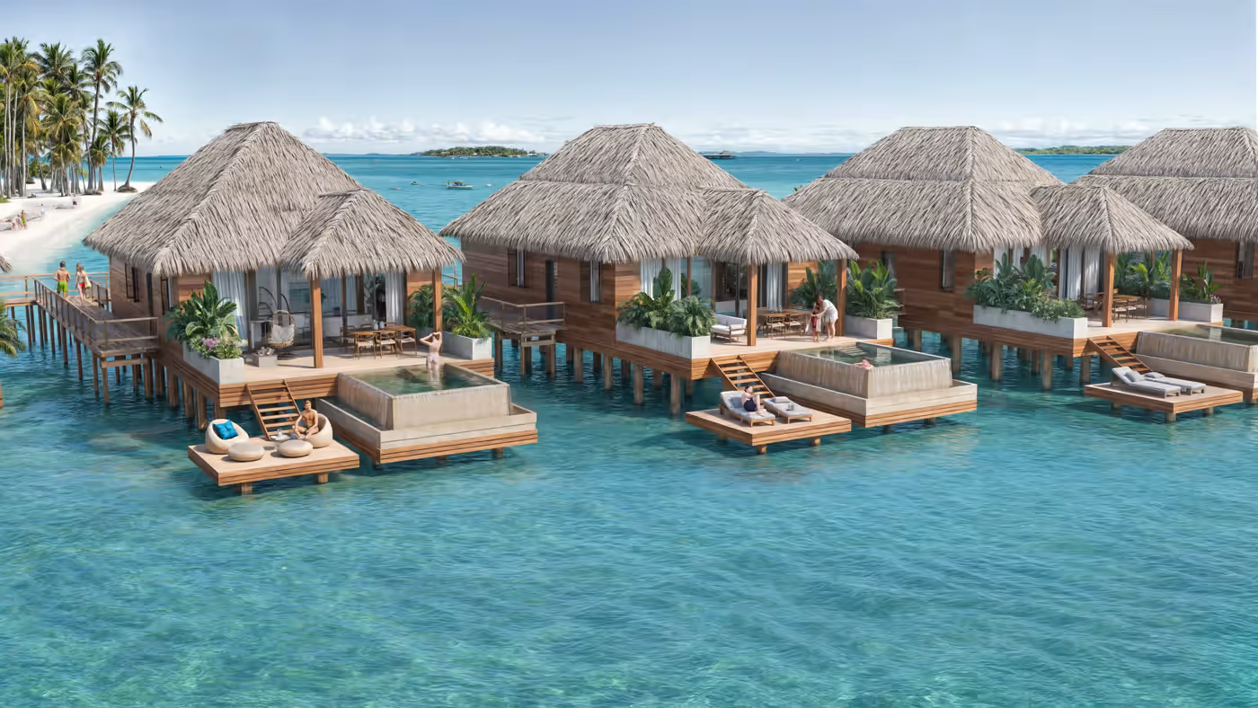 Beachfront villa with private pool at AZURE Michamvi