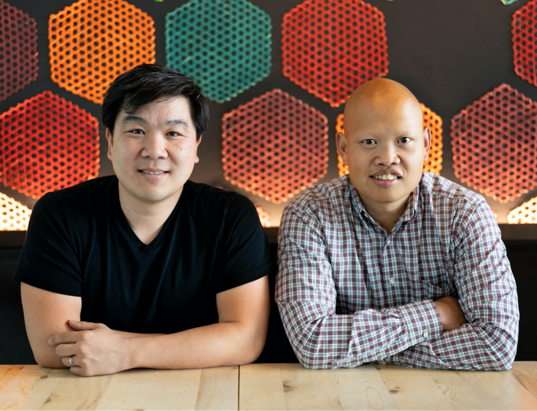 Photo of founders Will Pacio and Dave Lu
