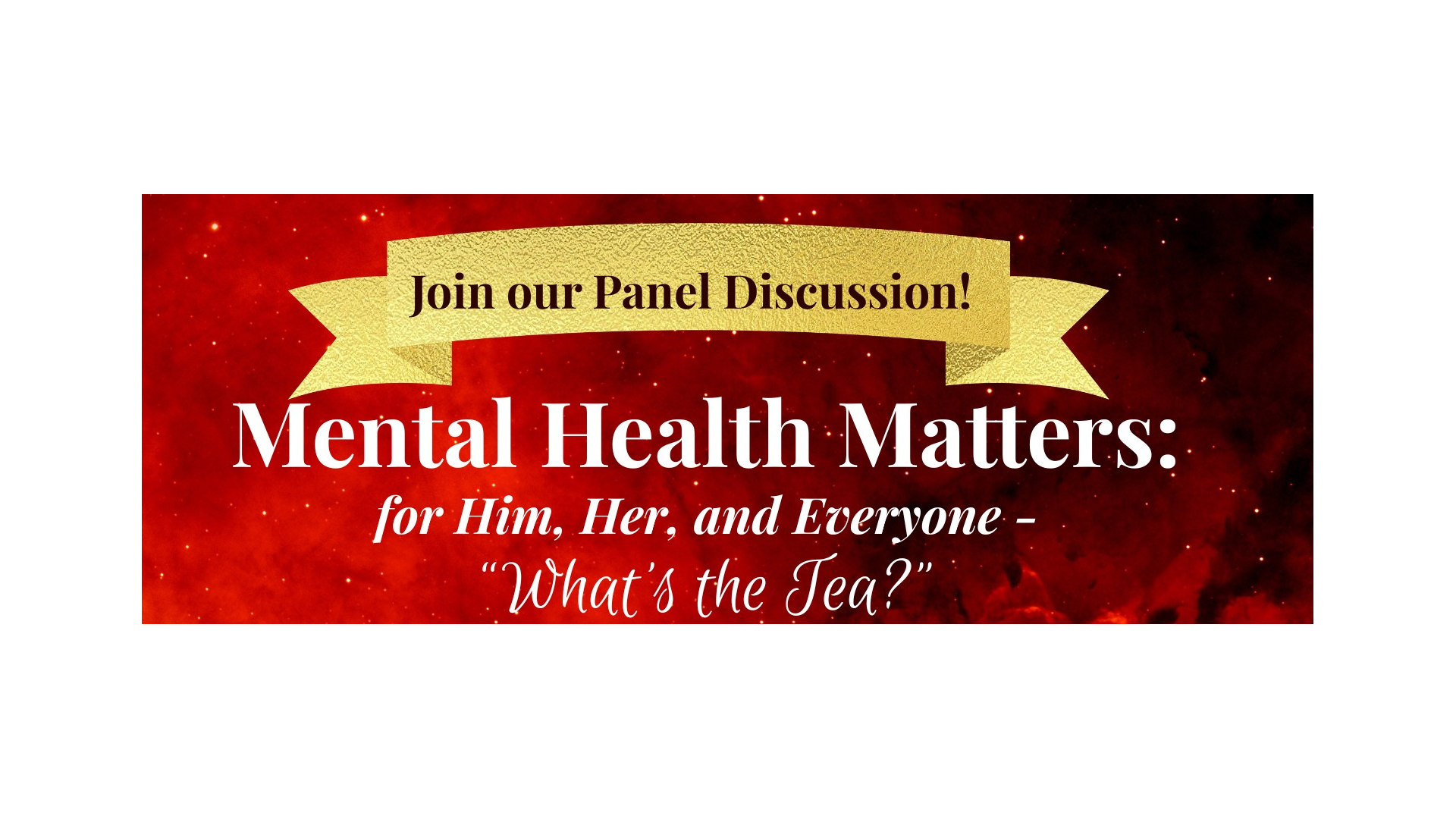Mental Health Matters: for Him, Her, and Everyone