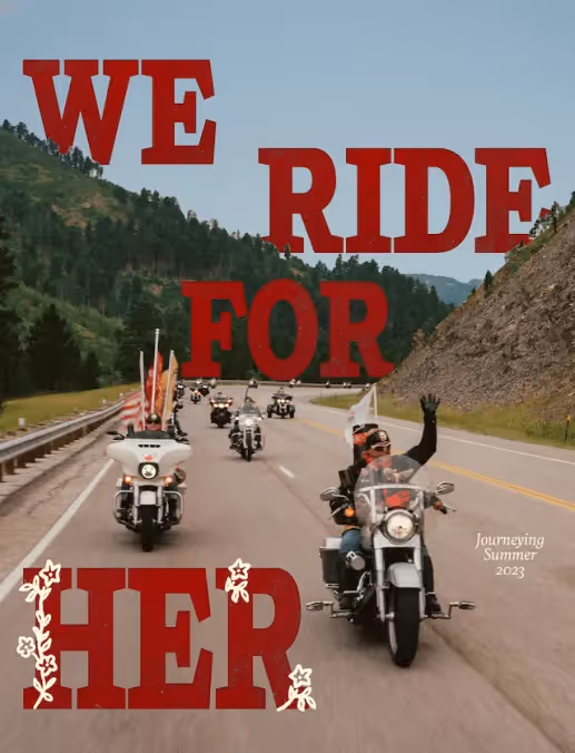 We Ride For Her Movie Poster