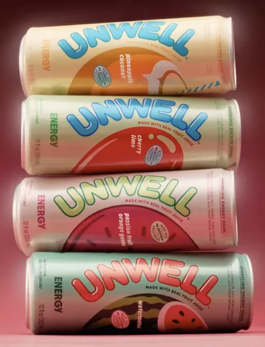 UNWELL Beverages WUNDERWEB Studio Web Design Web Development