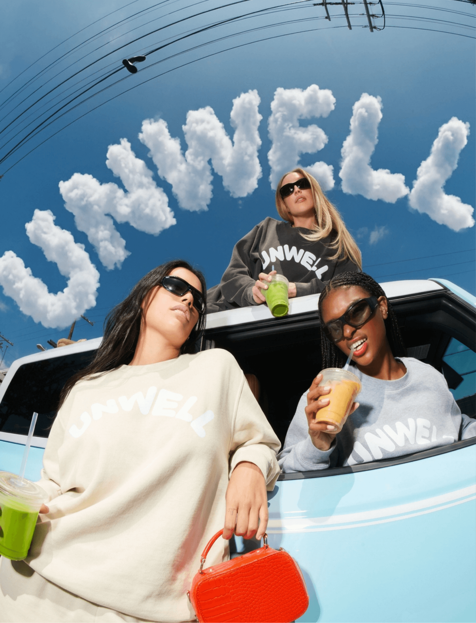 Unwell by Alex Cooper Web design and development by wunderweb studio