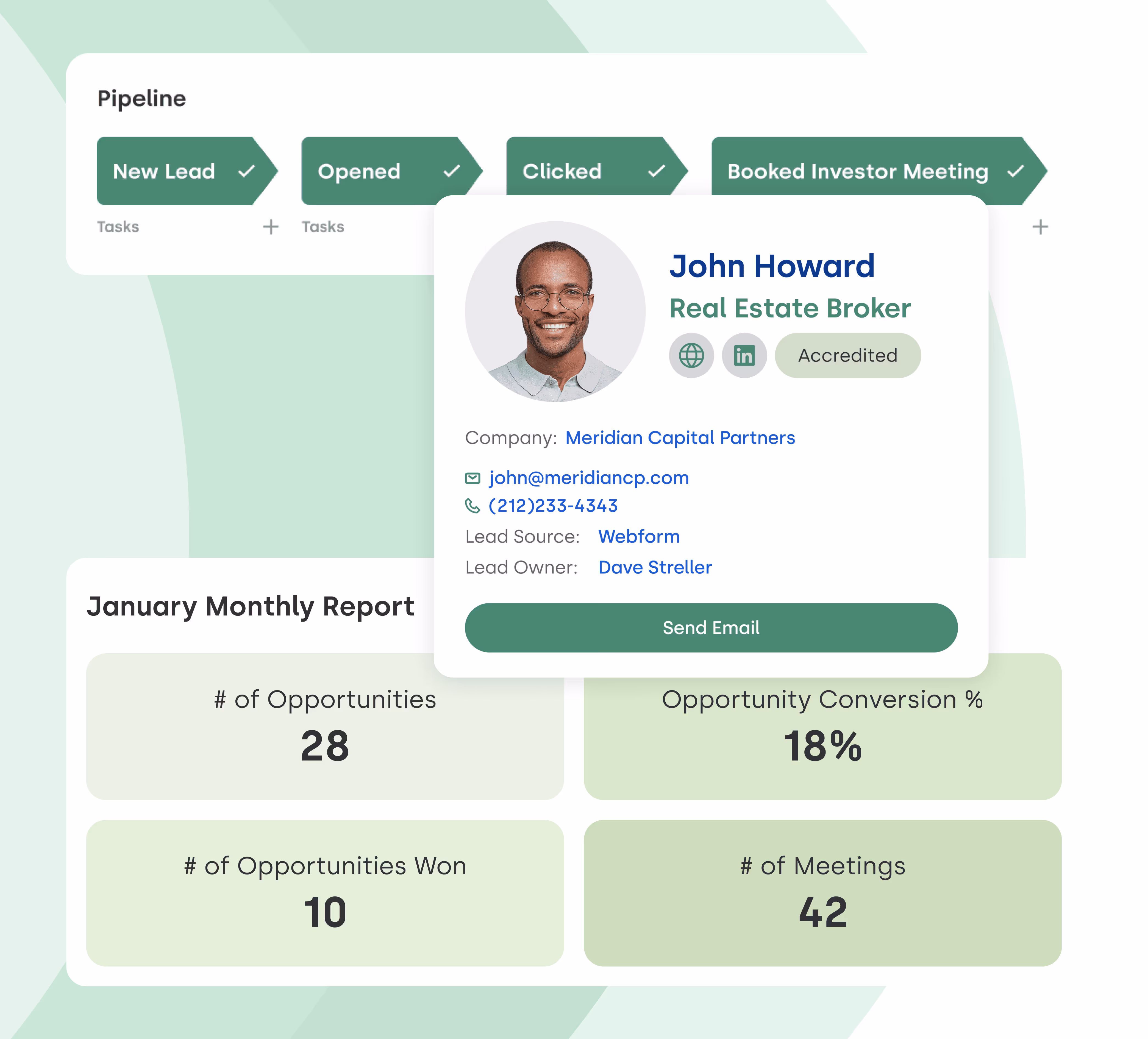 Illustration of CapRaise UI