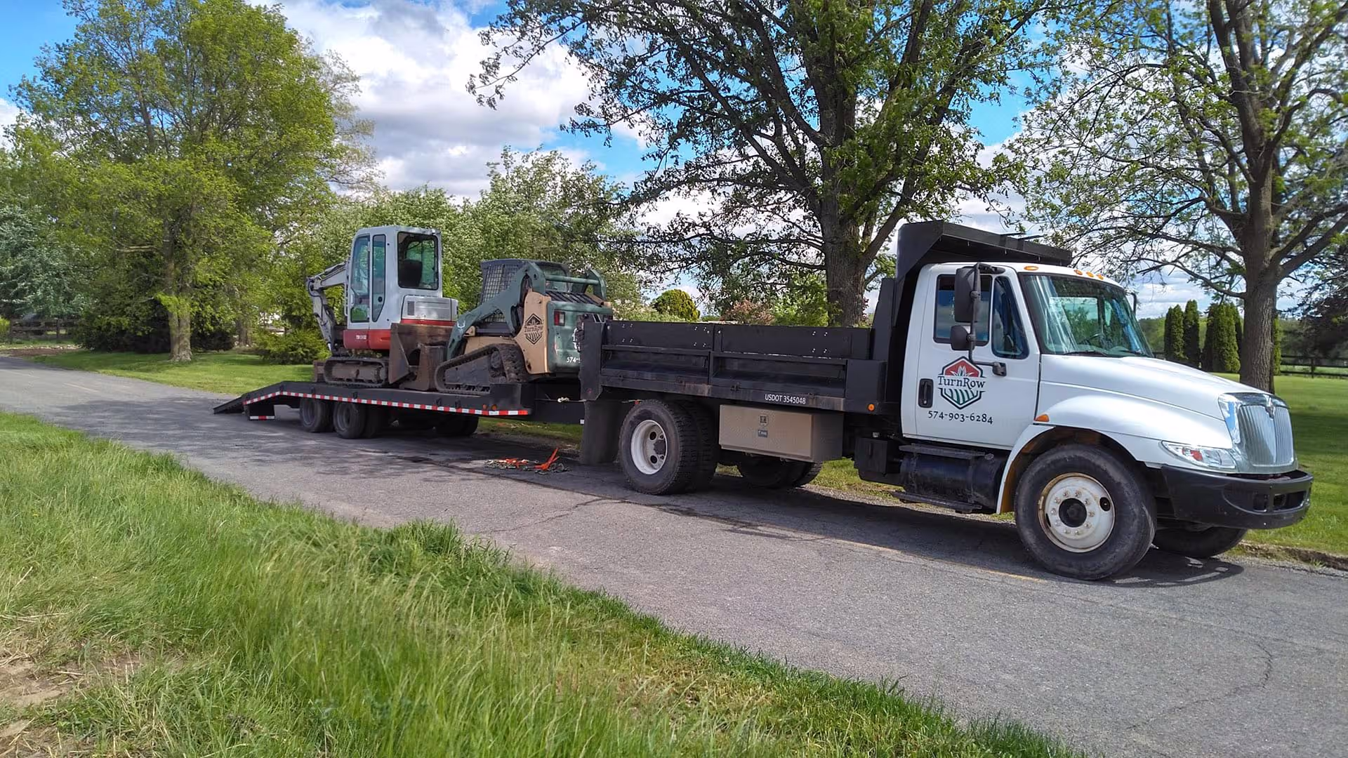 TurnRow Enterprises professional outdoor service team Goshen IN