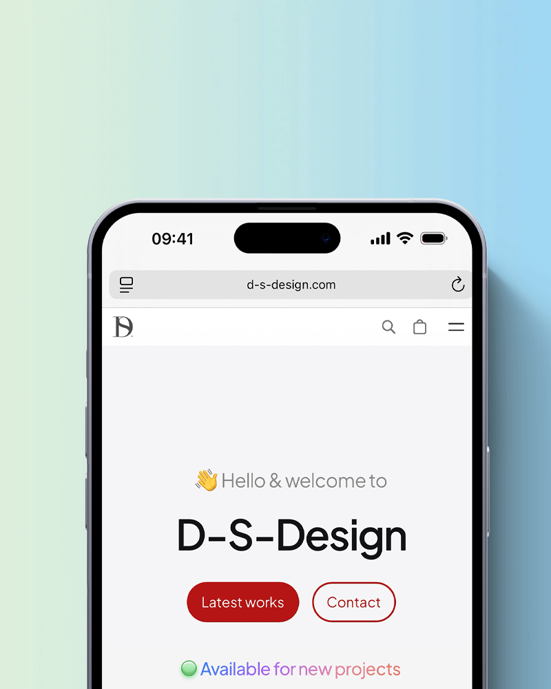 Web design slider