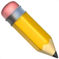 Yellow pencil with pink eraser and sharpened tip.
