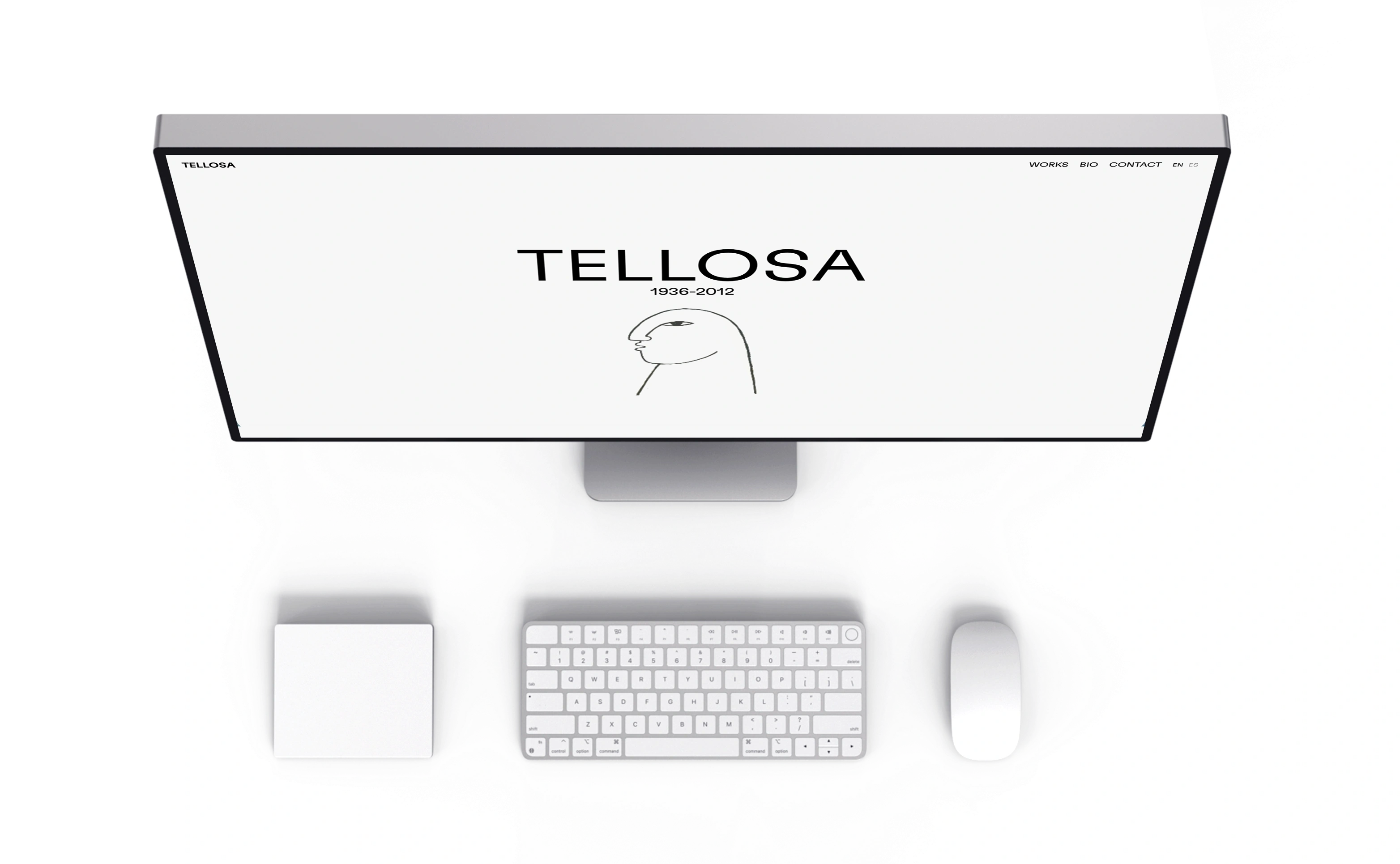 Mockups of the Tellosa website CMS restructuring and multilingual filtering updates.