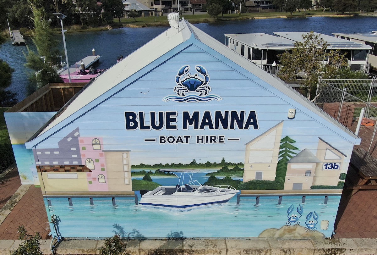 Blue Manna Office aerial