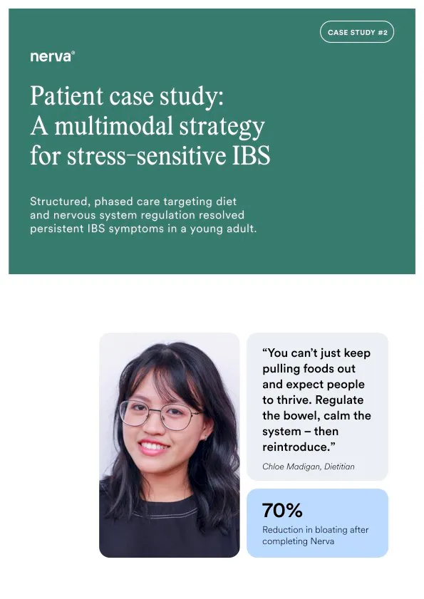 Case Study: A Multimodal Strategy for IBS
