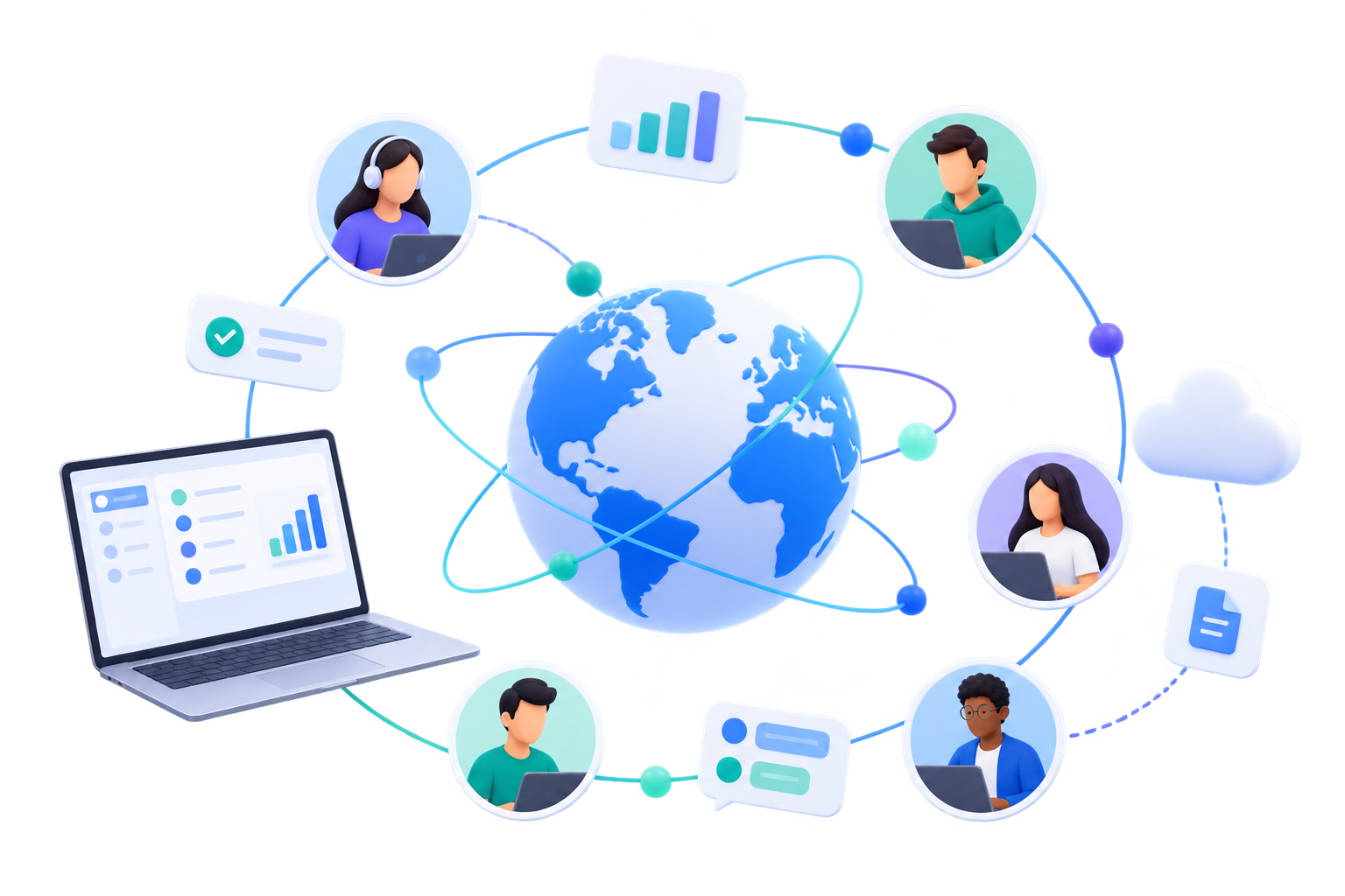 Candidates matched and connected through Simera