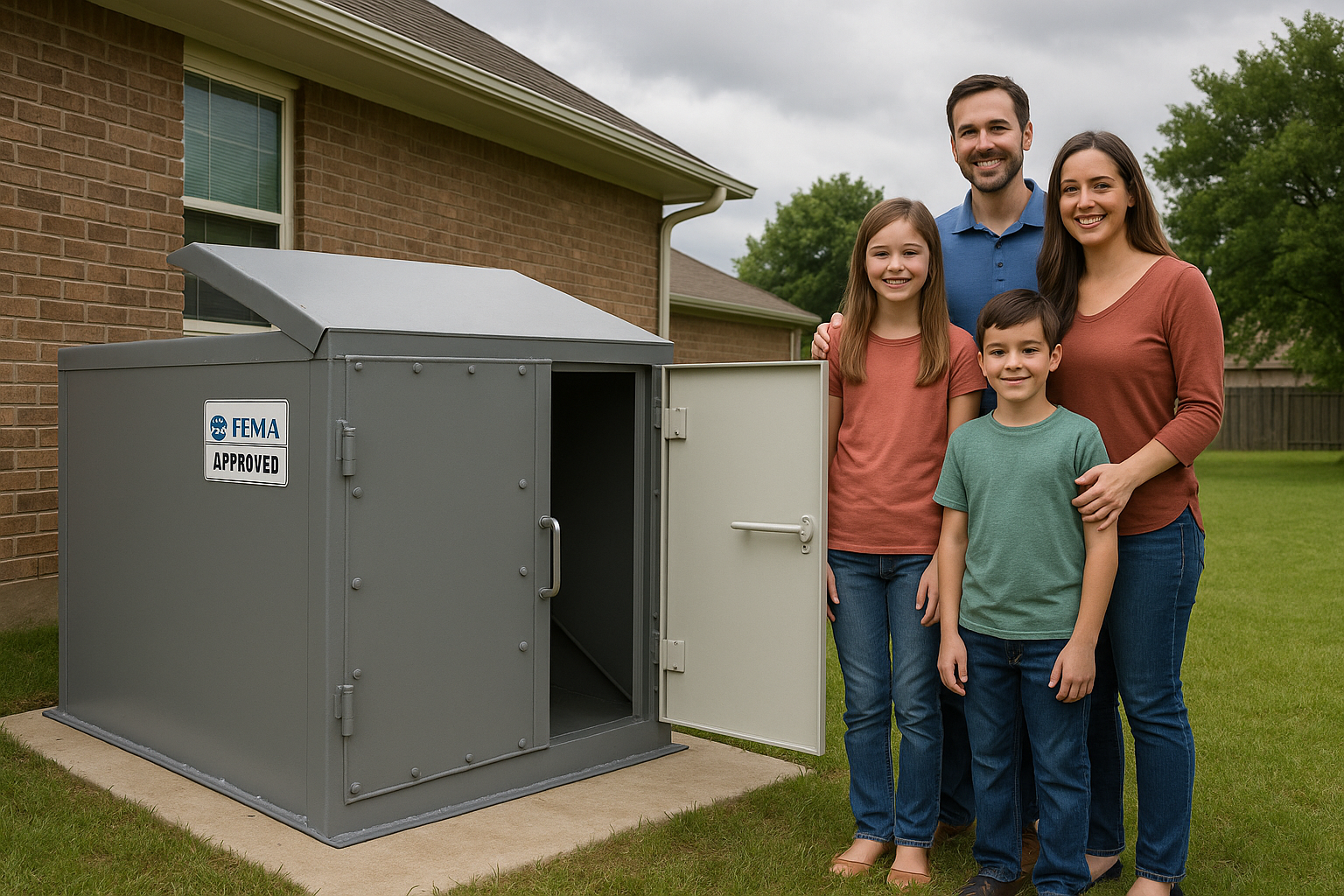Above-Ground Tornado Shelters
