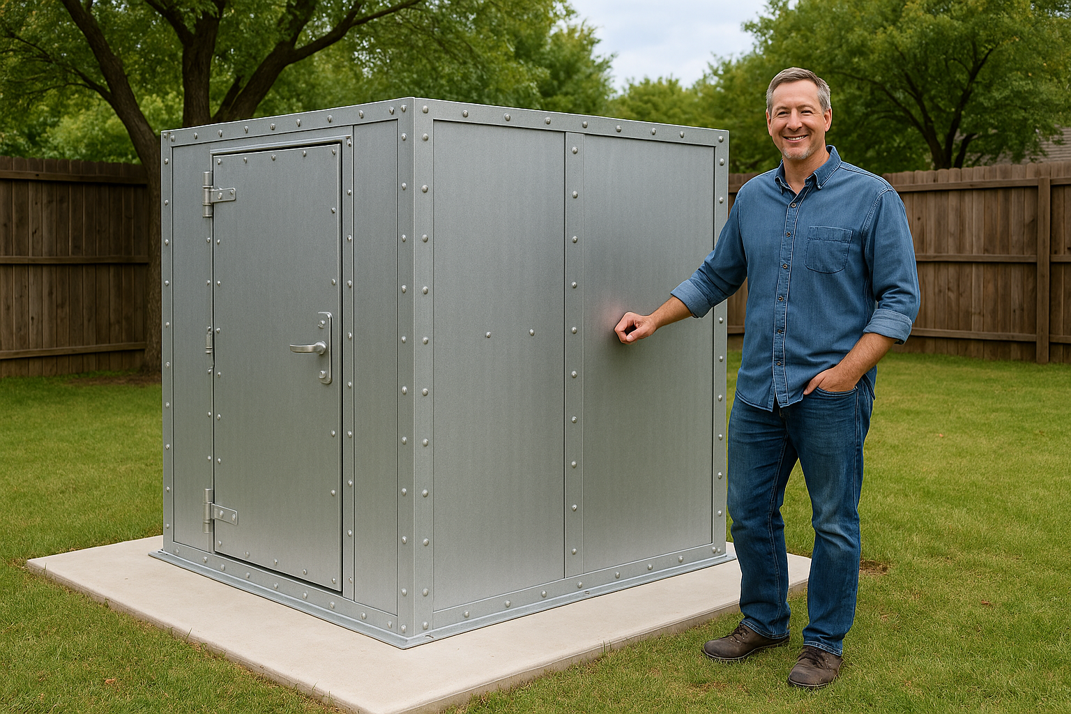 DIY Above-Ground Tornado Shelters