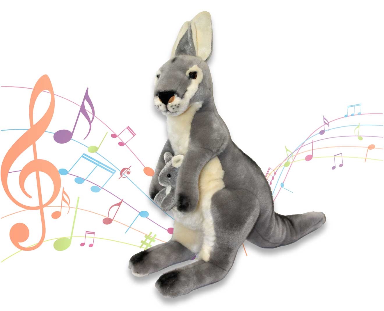 Roo from 'Not Just Noise' panto