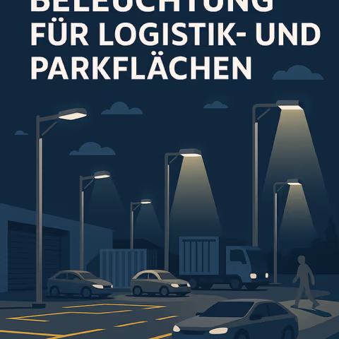 Beleuchtung für Logistik- und Parkflächen
