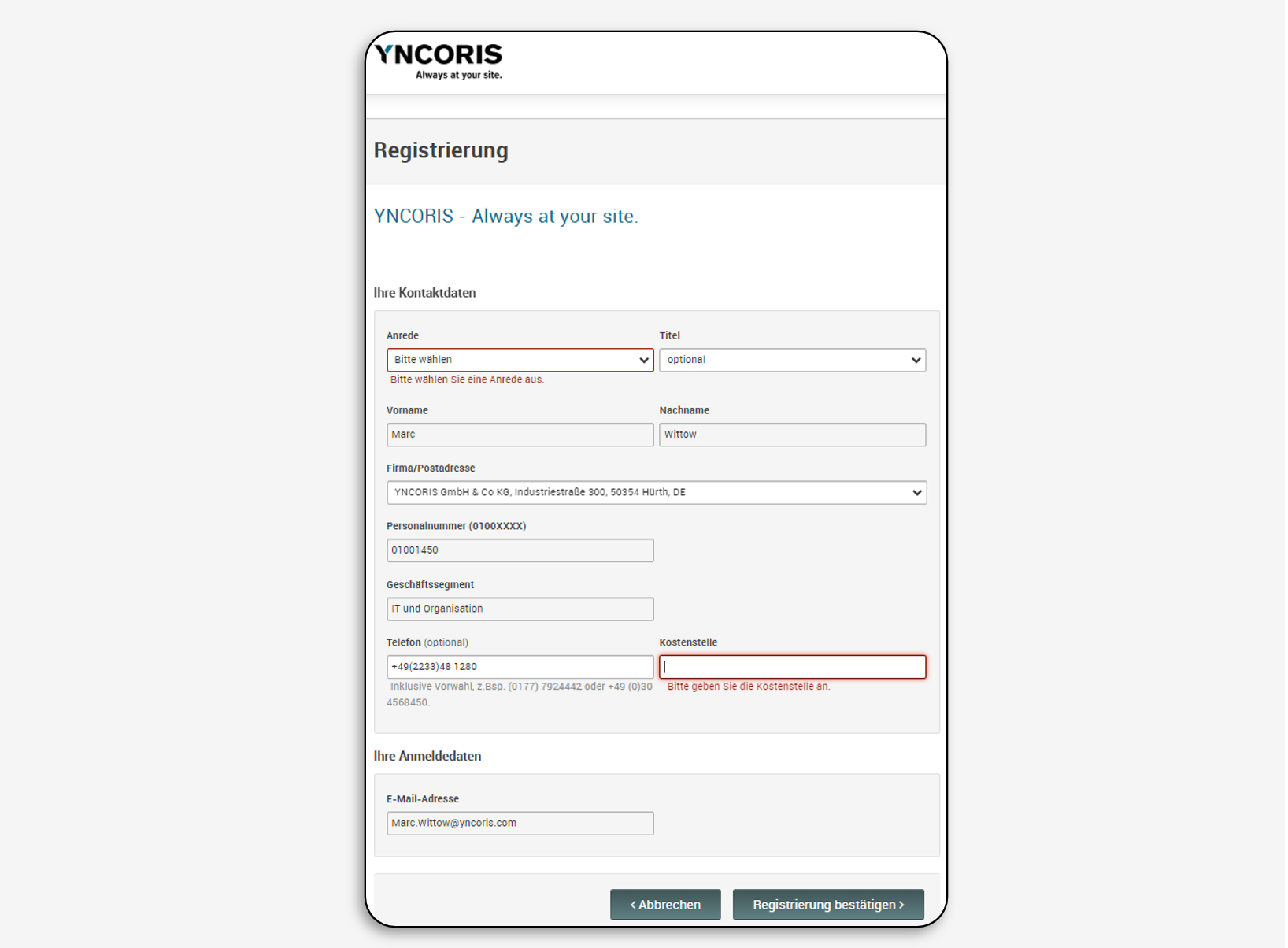 Yncoris 24