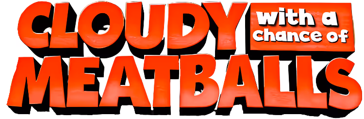 Cloudy With A chance of meatballs lazy river logo