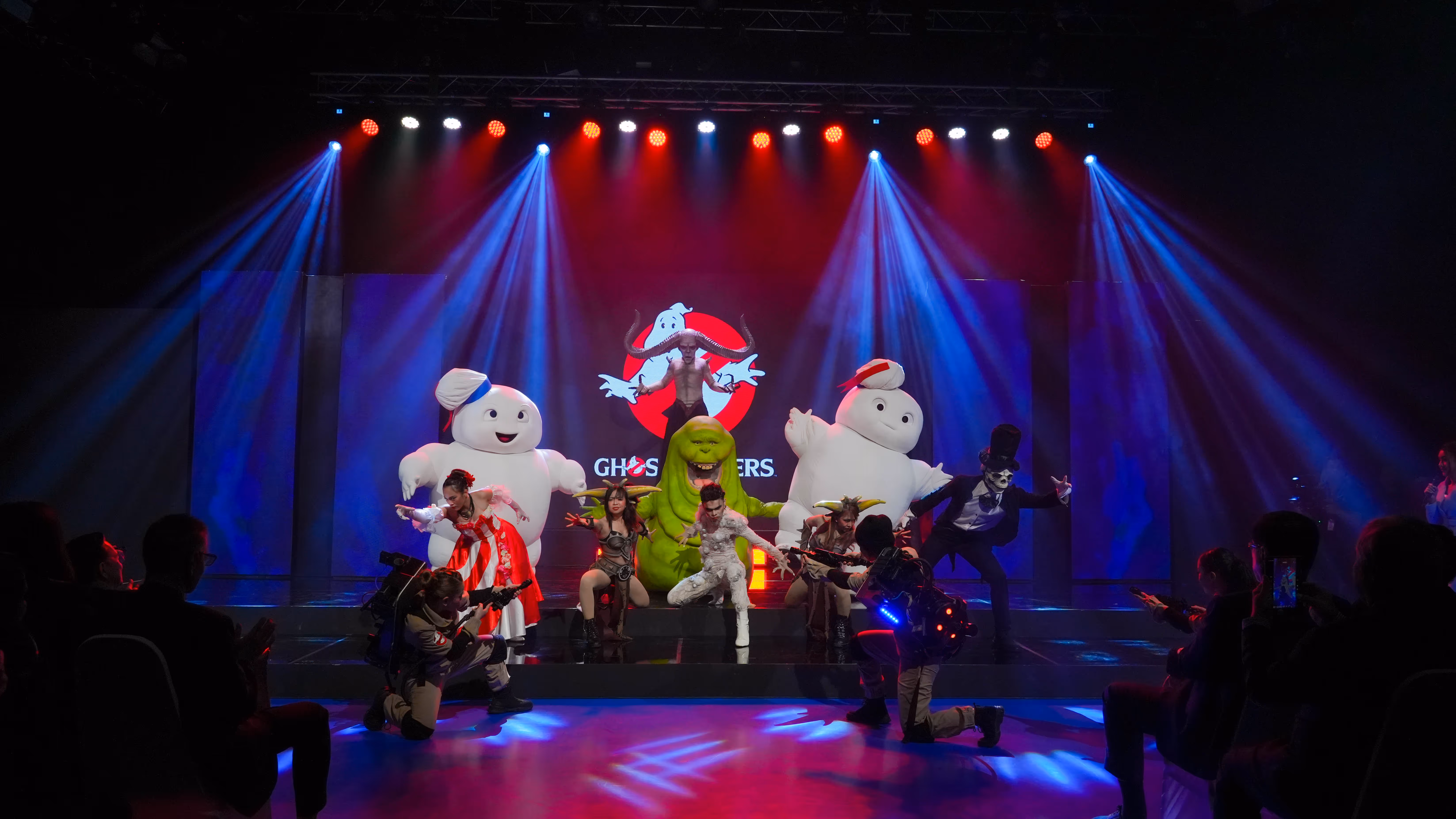 Ghostbusters show at columbia pictures aquaverse