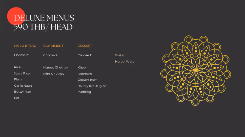 Food Menu