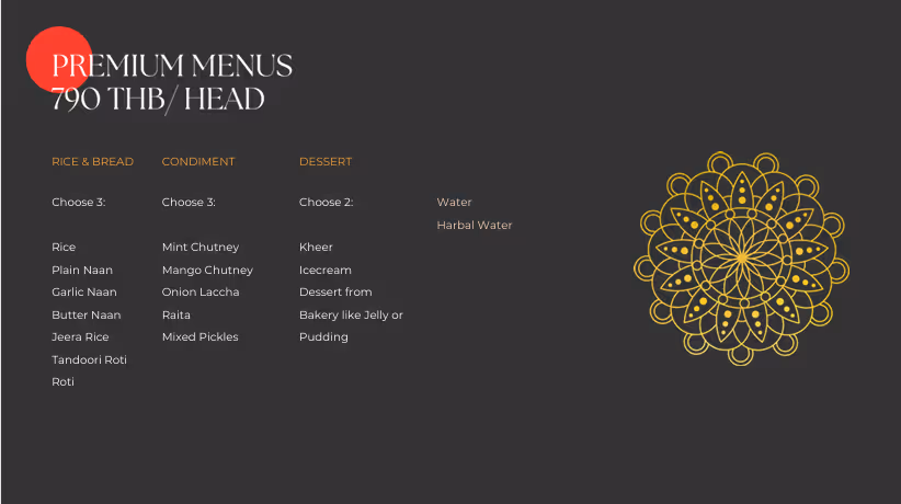 Food Menu