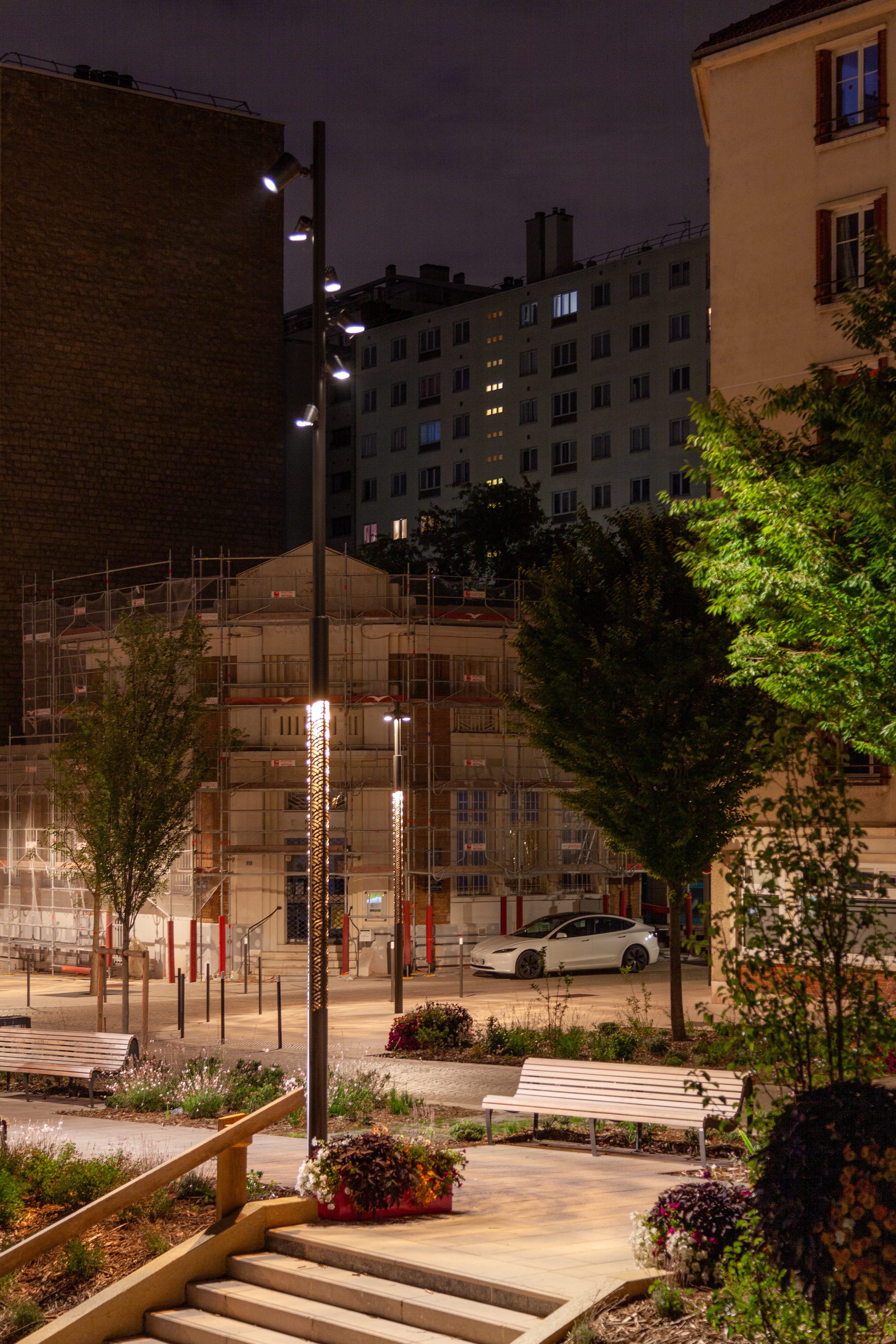 Mât Tower épuisette TMC Innovation - Rue Gabriel Peri - Châtillon