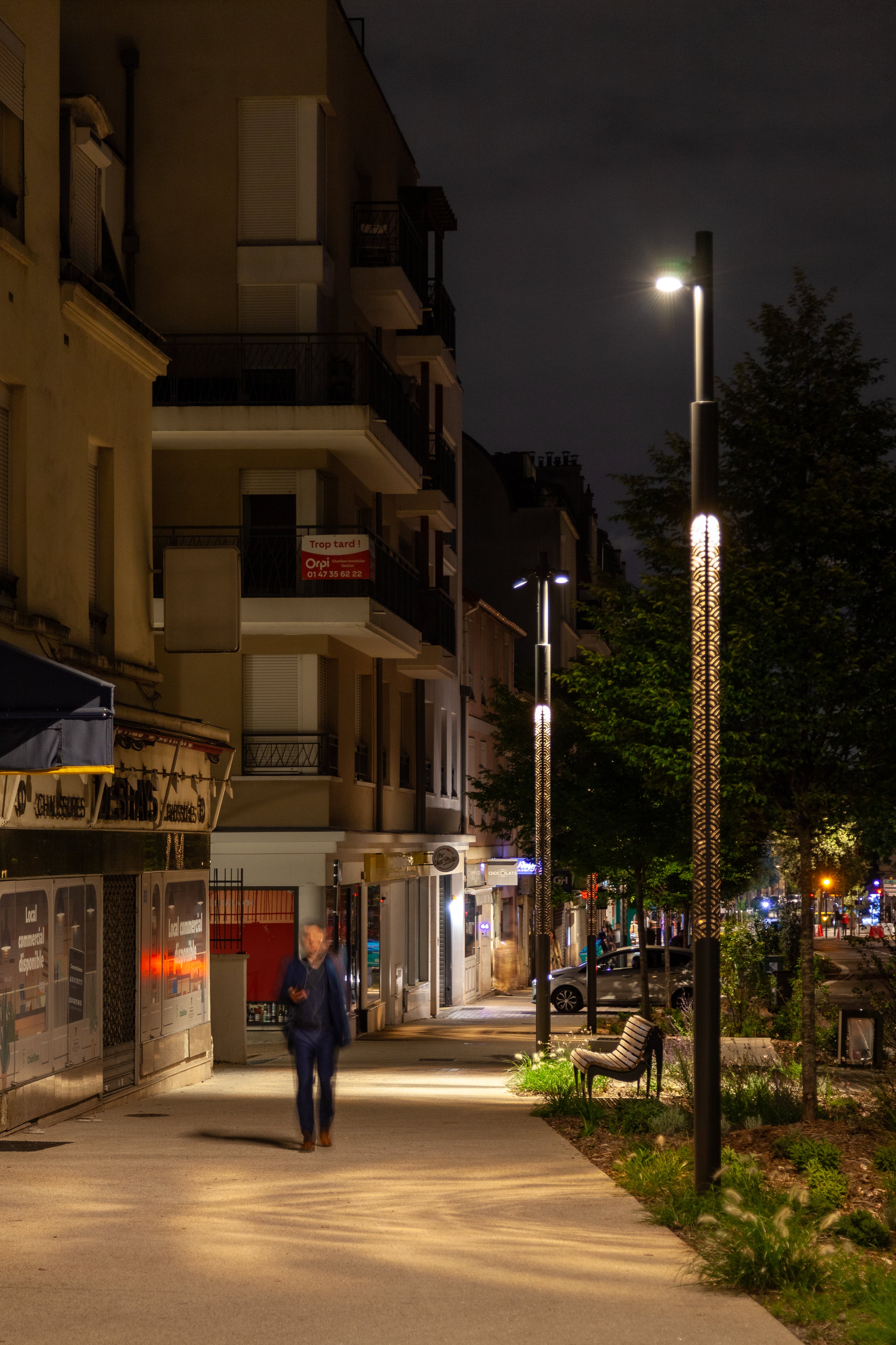 Mât Tower épuisette TMC Innovation - Rue Gabriel Peri - Châtillon