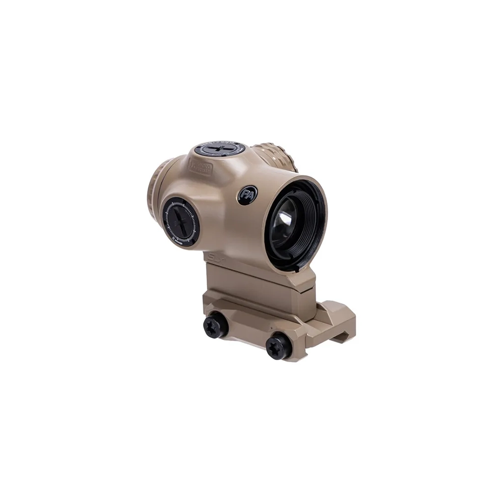 Primary Arms SLx 1X MicroPrism Scope - Red Illuminated ACSS Cyclops Reticle - Gen II - Flat Dark Earth