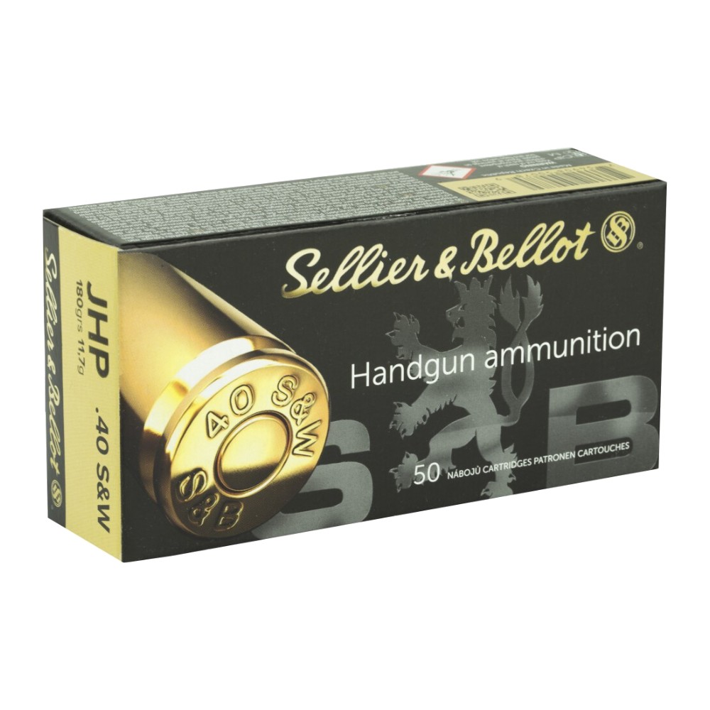 S&B .40 S&W JHP (Box of 50)