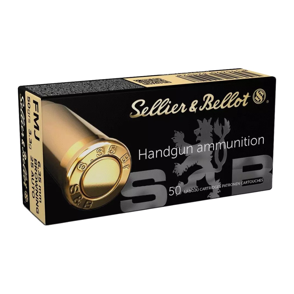 S&B 6.35mm Browning (.25 ACP)