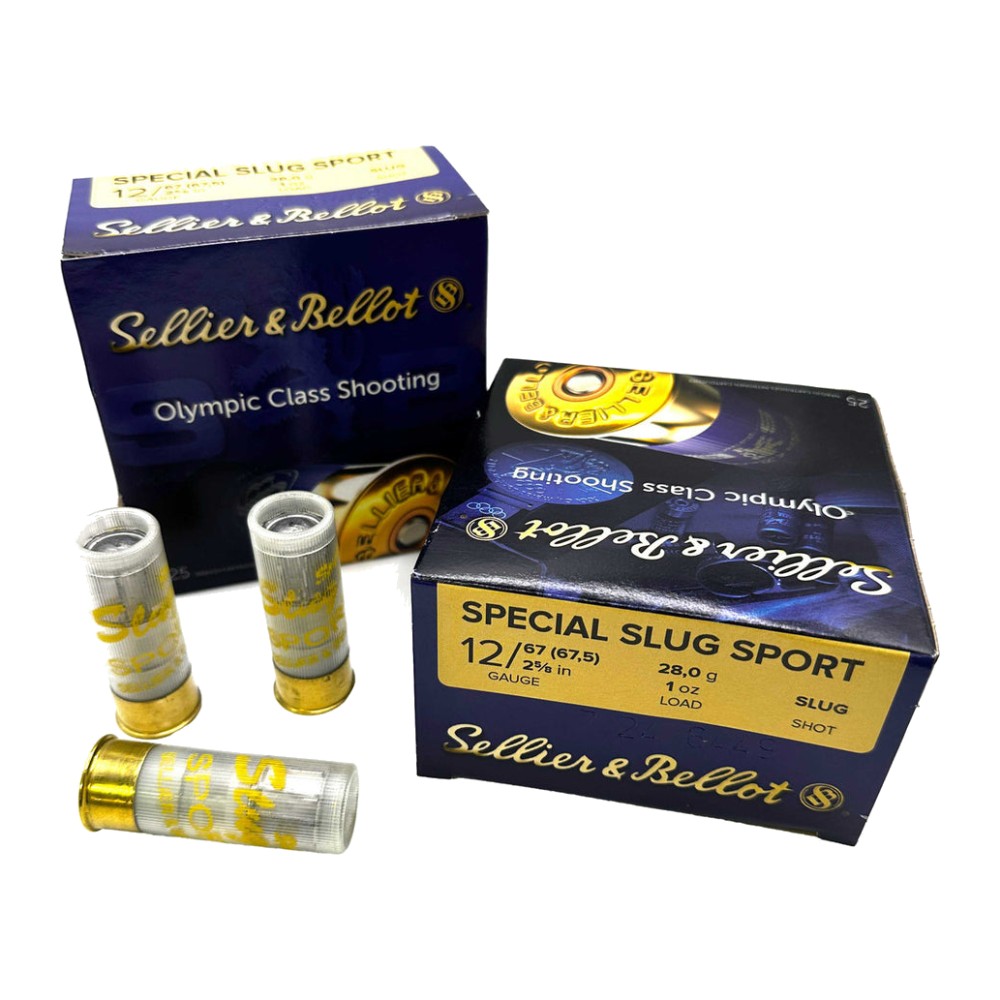 S&B 12 Gauge Special Slug 32g (Box of 5)