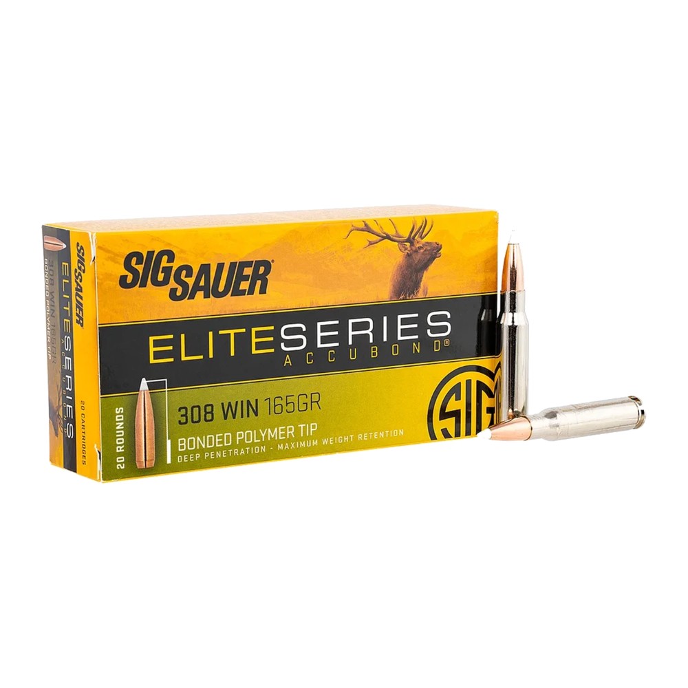 SIG Elite .308 Win 165gr AccuBond (Box of 20)