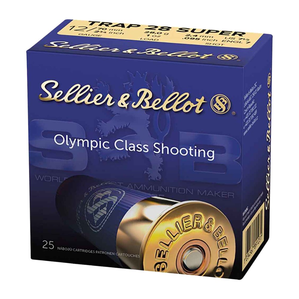 S&B Trap Sport 12 Gauge 28g (Box of 25)
